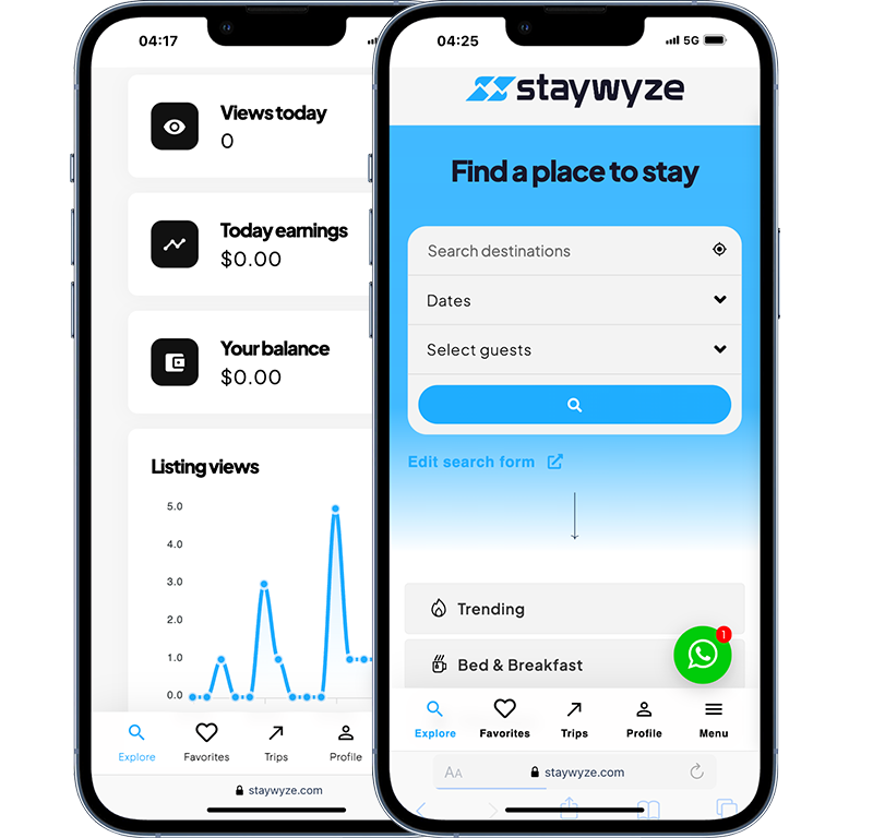 Staywyze Short Term Stays in Zimbabwe